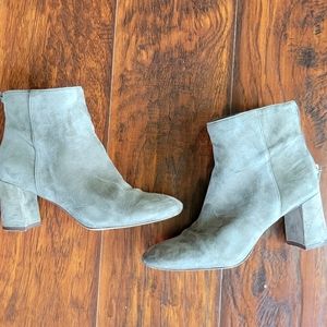 7.5 Sole Society Gray Booties Boots Shoes